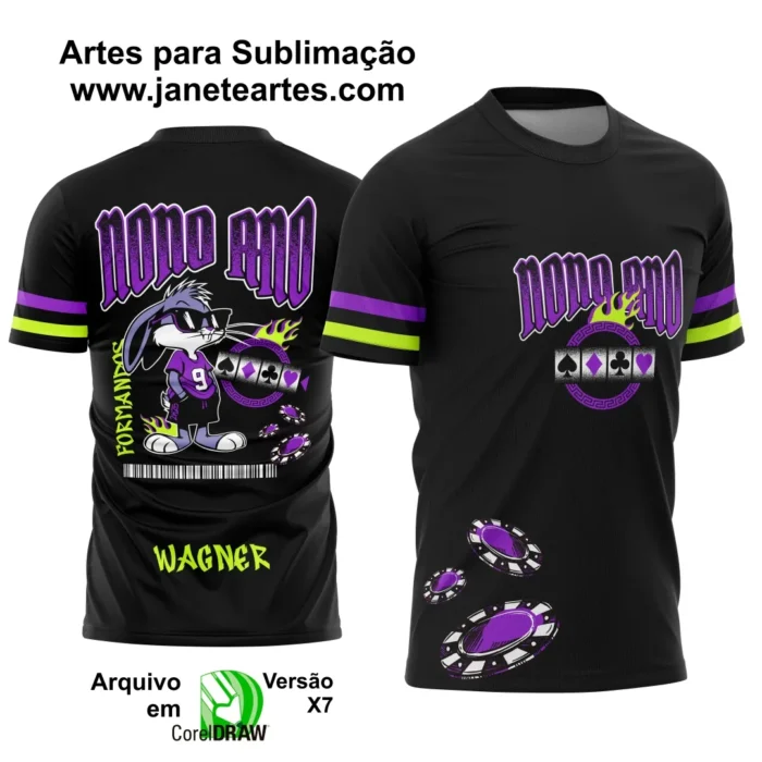 Camiseta terceirão - Perna Longa - Imagem 1